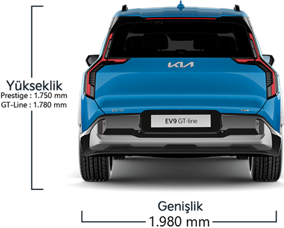 EV9 arka görünüm